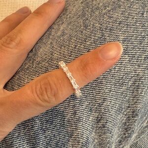 2.00 Carat Baguette Cut Lab Diamond Eternity Ring, 14K White Gold Wedding Band
